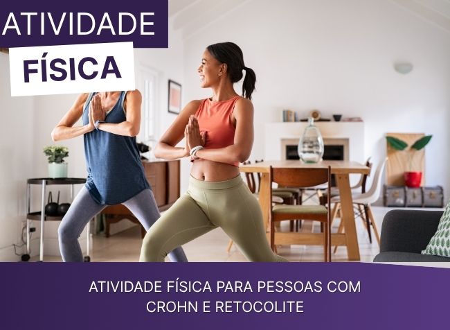 Atividade Física para pessoas com Crohn e Retocolite