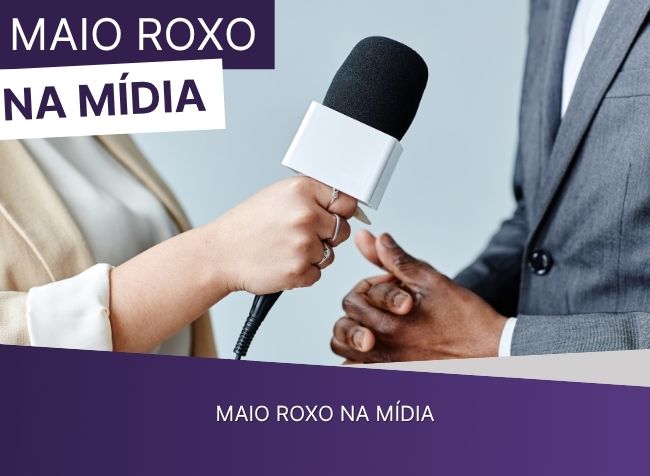 Maio Roxo na mídia